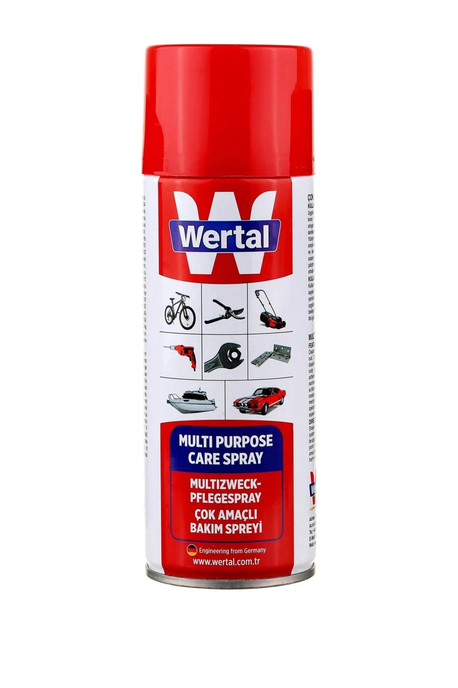 WERTAL Çok Amaçlı Bakım Spreyi 400 ml