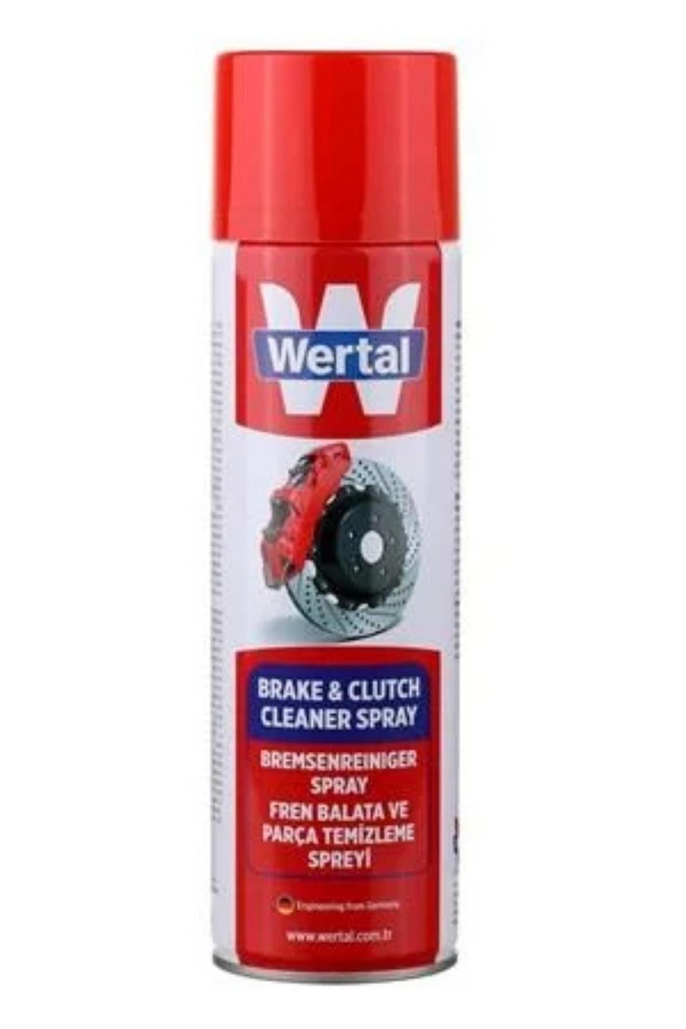 WERTAL Fren Balata ve Parça Temizleme Spreyi 400 ml
