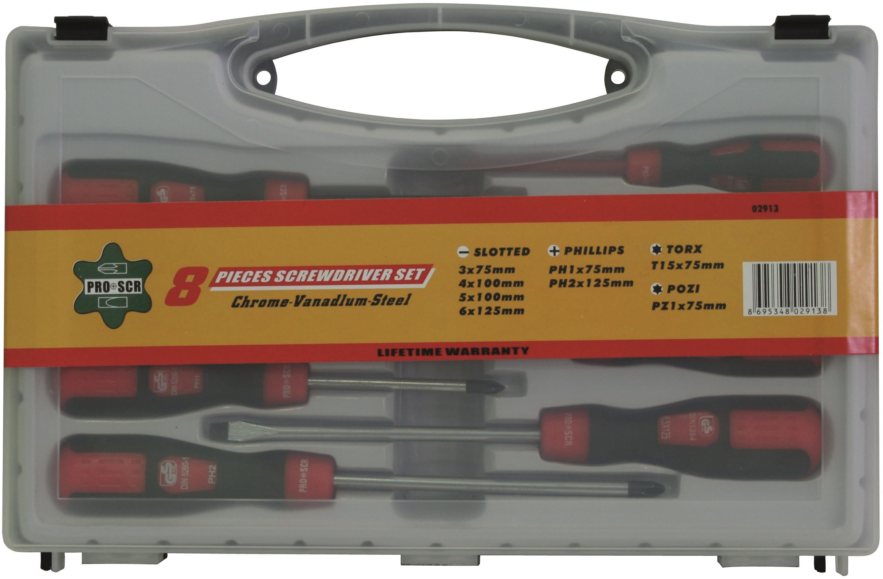 8 Lİ TORNAVİDA SETİ