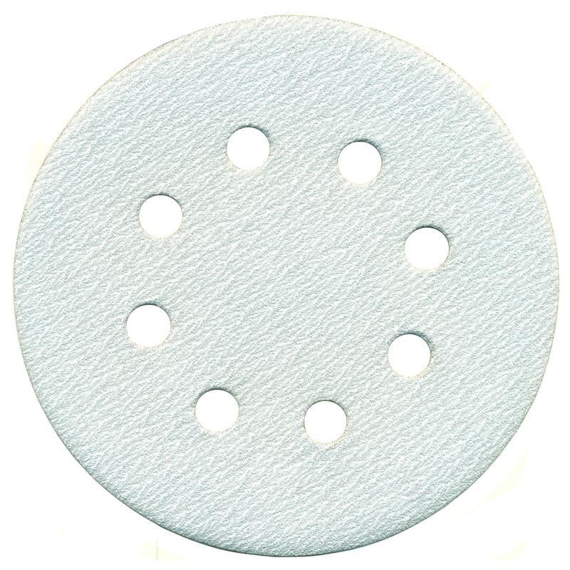 ALÜMİNYUM OKSİT CIRTLI 8 DELİKLİ DİSK ZIMPARA 125 mm 40 KUM