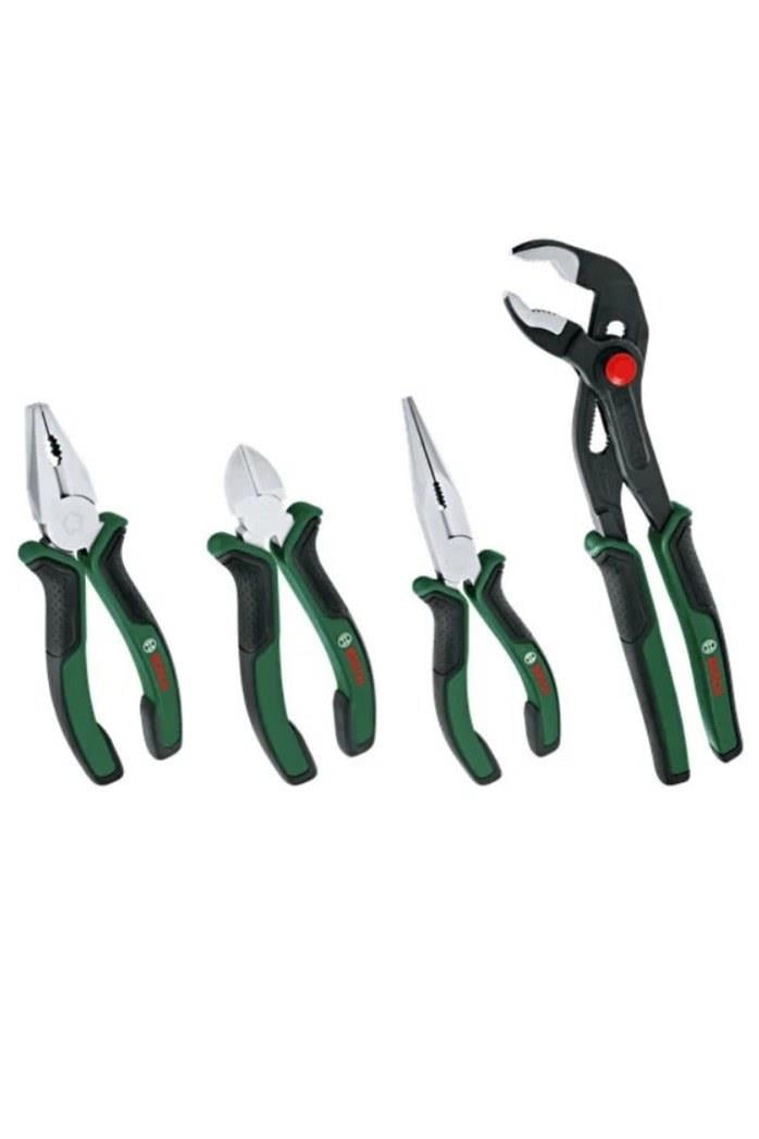 Bosch 4'Lü Pense Yan Keski Kargaburun Boru Anahtarı Seti - 1600A02W7K