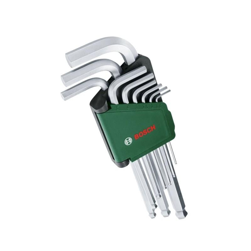 Bosch Top Başlı Uzun Alyan Anahtar Takımı 9 Parça - 1600A02BX9