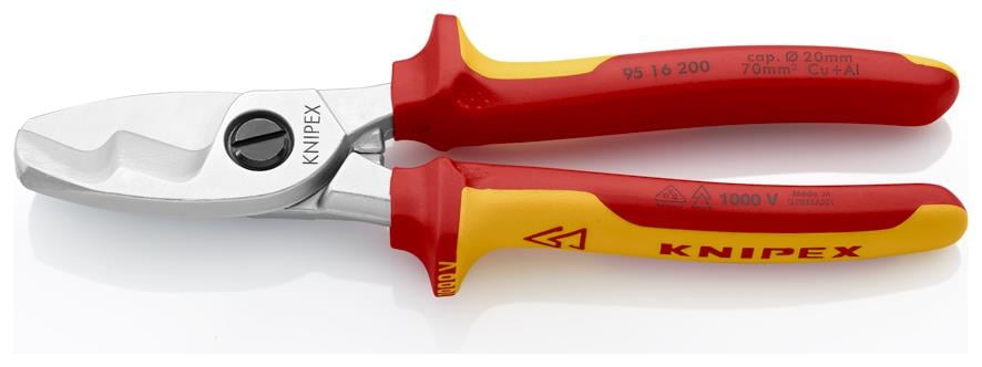 ÇİFT BIÇAKLI VDE KABLO MAKASI 200 mm