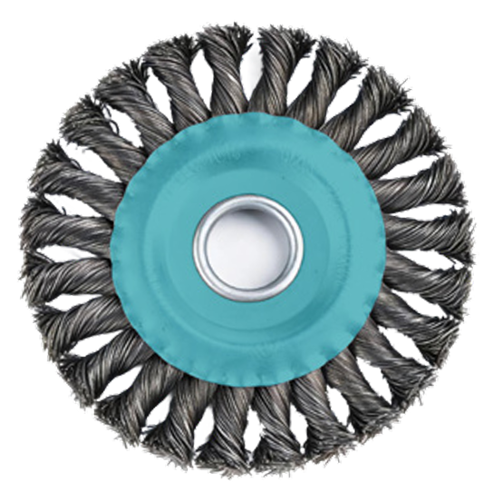 DAİRE FIRÇA BURMA TELLİ GRİ 150mm