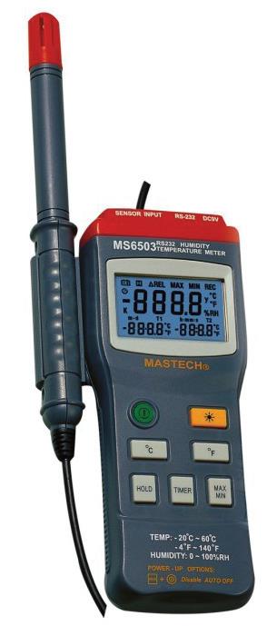 DIJITAL NEM VE ISI OLCER MS6503