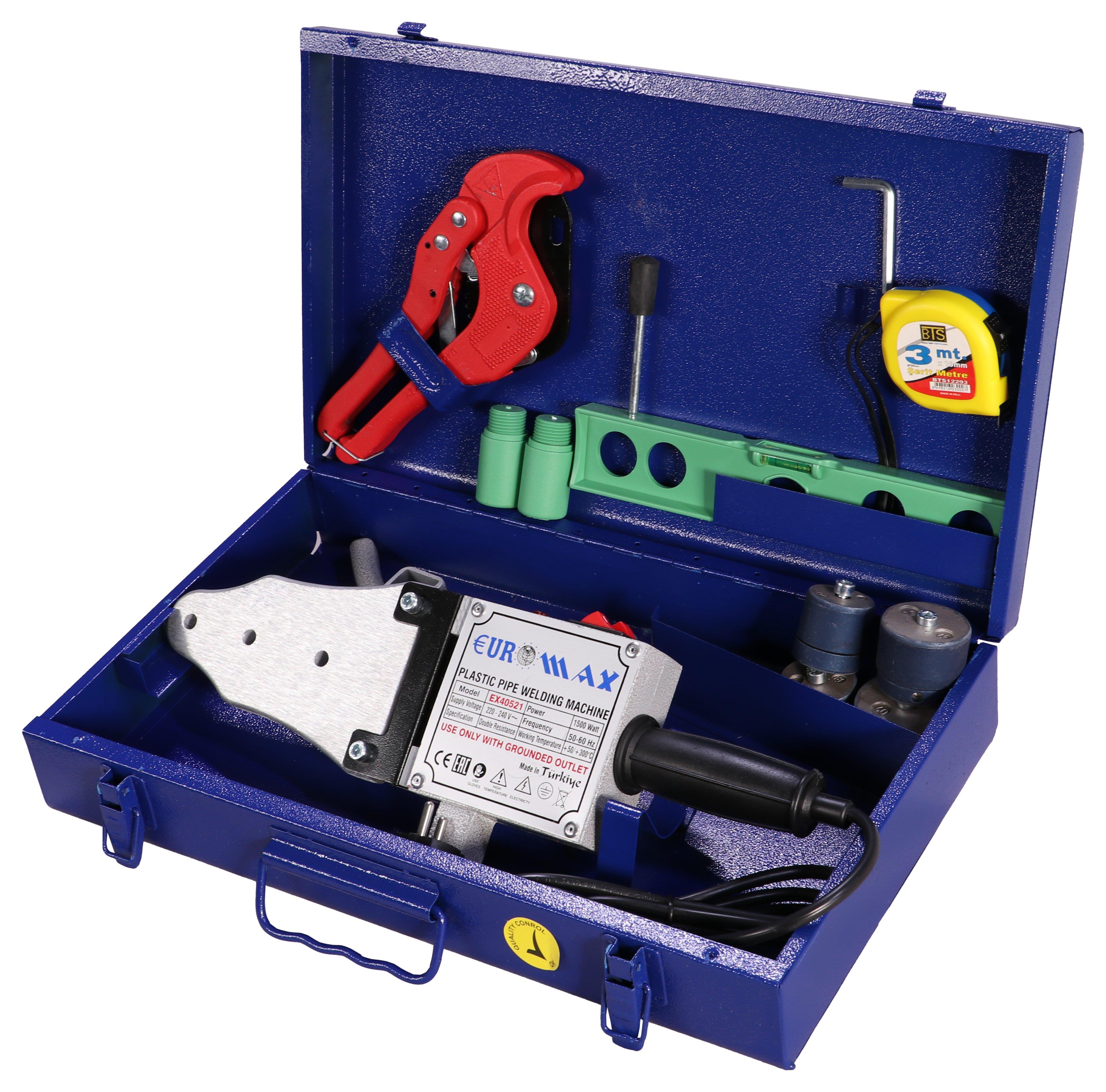 EX40521 PPRC PLASTİK BORU KAYNAK MAKİNESİ SETİ