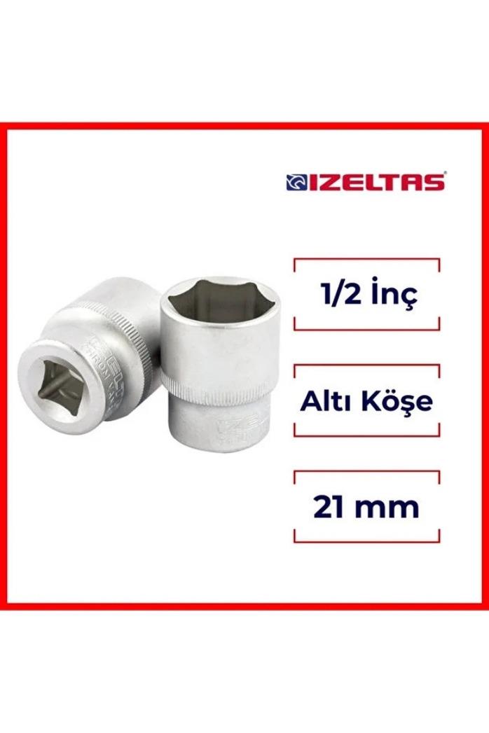 İzeltaş Lokma Anahtar 6 Köşe 21 Mm/1/2'' 1130610021