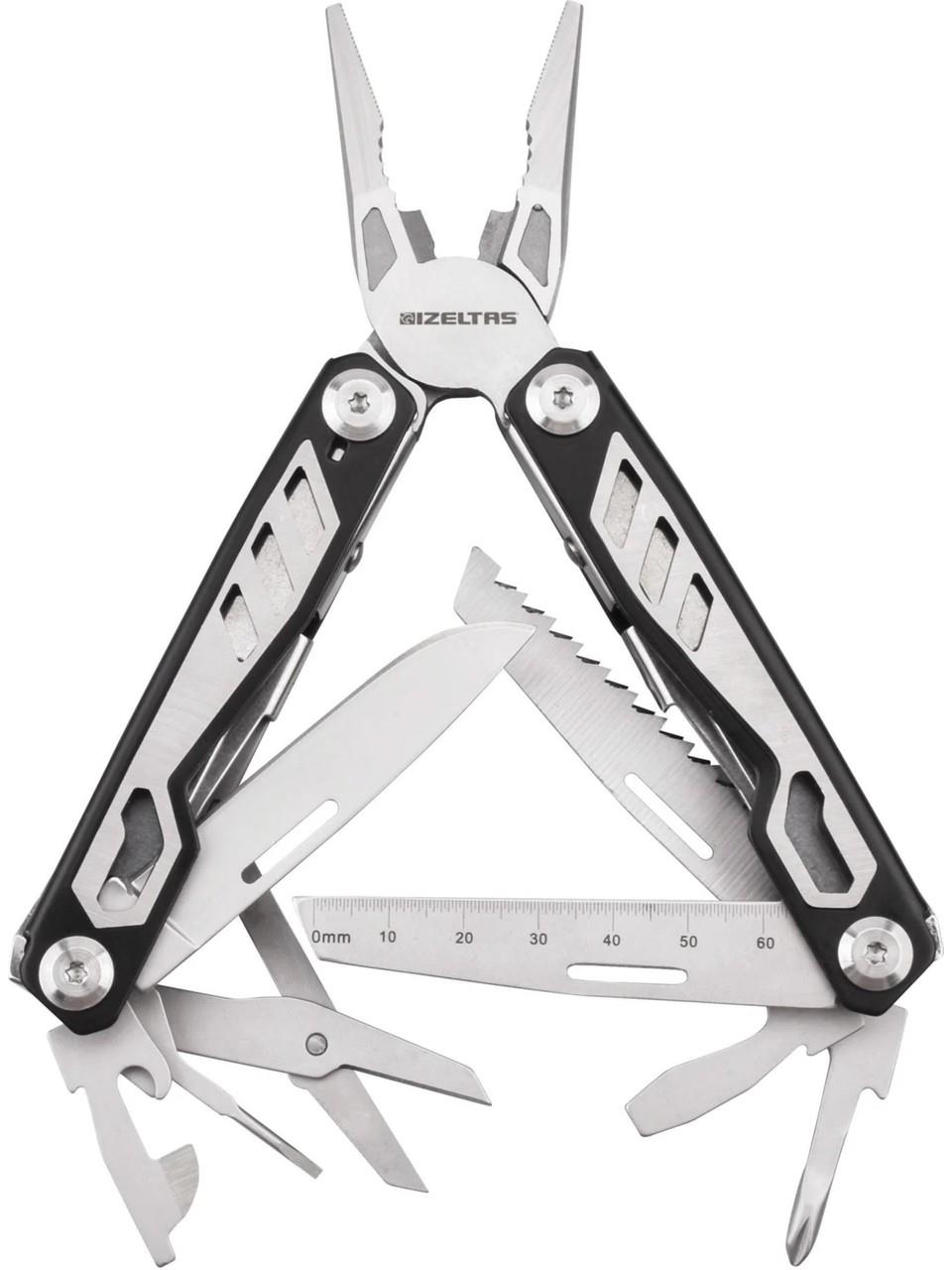 İzeltaş Multi Tool 15 Fonksiyonlu Çok Amaçlı El Aleti 155 mm - 14 000 005270