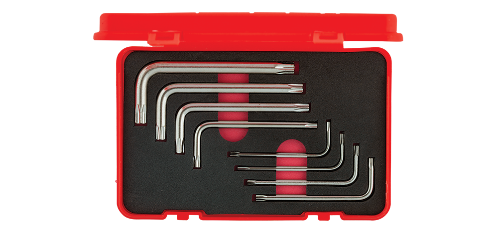 İzeltaş Torx Allen Anahtar Takımı 8 Parça -  4910 00 7108
