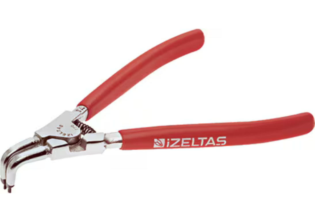 İzeltaş Yaylı Eğri Dış Sekman Pensi 210 mm - 3311 12 0210
