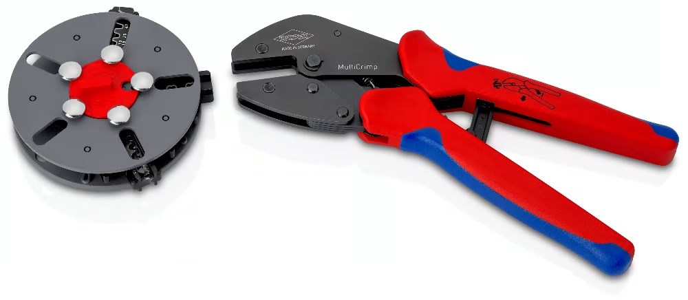 KNIPEX DEĞİŞTİRİLEBİLİR ÇENELİ PABUÇ SIKMA