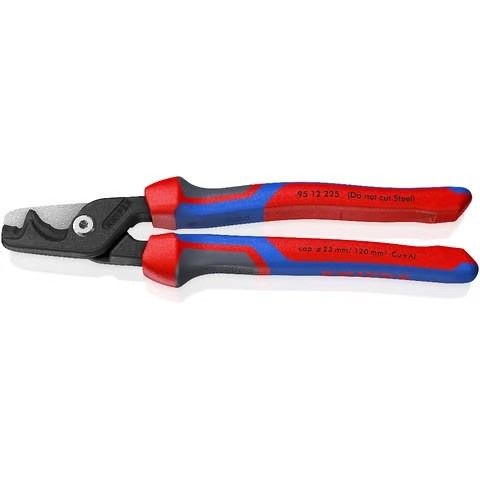 KNIPEX KADEMELİ KESİMLİ KABLO MAKASI