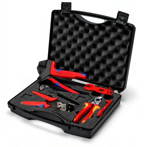 KNIPEX MC4 SOLAR KONEKTÖRLER İÇİN 7 PARÇALI SET
