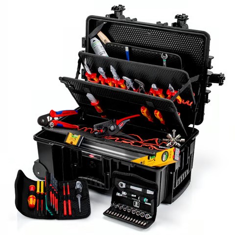 KNIPEX TAKIM ÇANTASI ROBUST 45 MOVE ELEKTRO (63 PARÇALI)