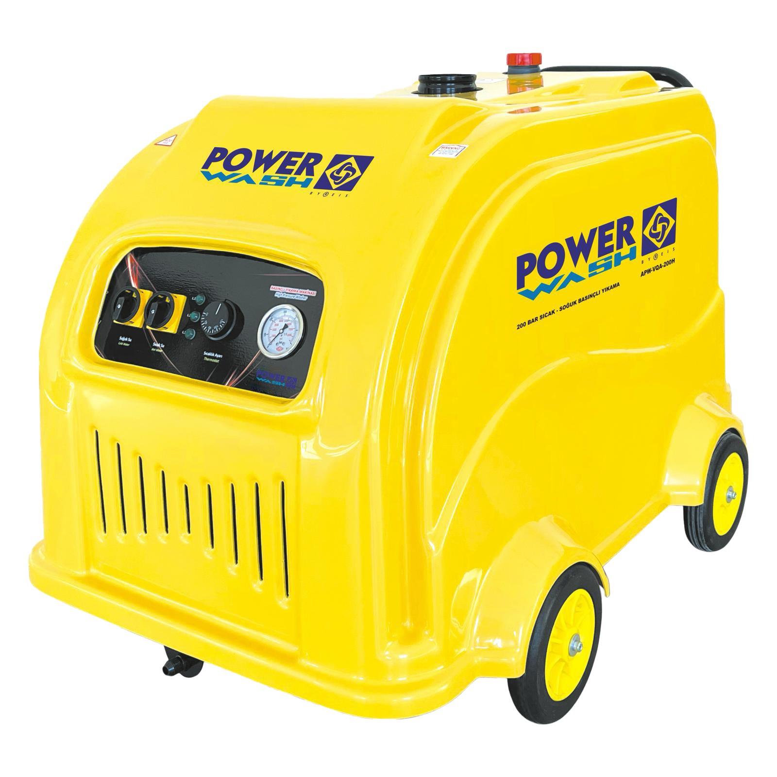 PROFESYONEL SOĞUK - SICAK YIKAMA MAKİNASI 200 BAR