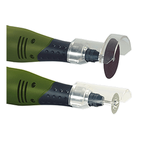 Proxxon 20 mm boyunlu MICROMOT cihazlar için testere koruyucu kapak seti