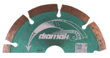 SEGMANLI TİP ELMAS TESTERE 130 mm