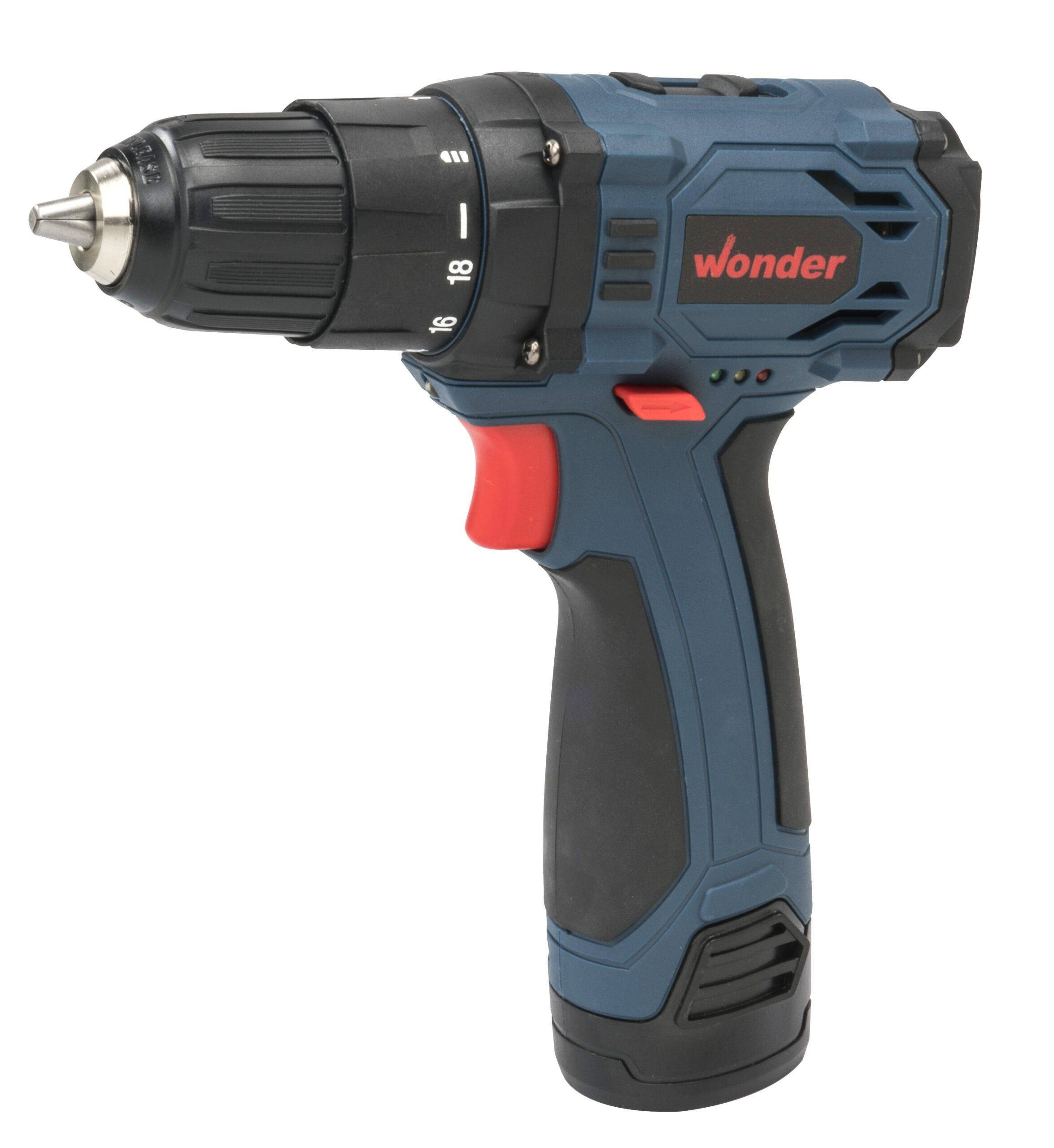 Wonder CD12P Şarjlı Matkap Li-Ion 12 Volt 1.5Ah - 2 Akülü