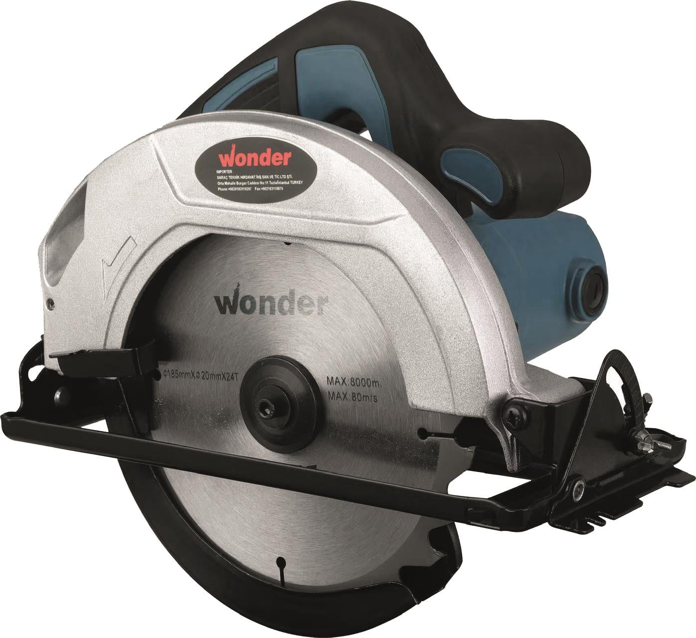 Wonder WSK185 Daire Testere Makinası 1200 Watt 185mm