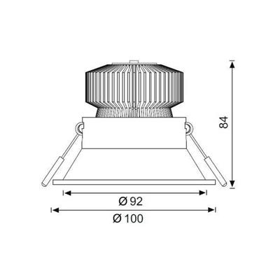 Jupiter Hareketli Ledli Spot LS444 S
