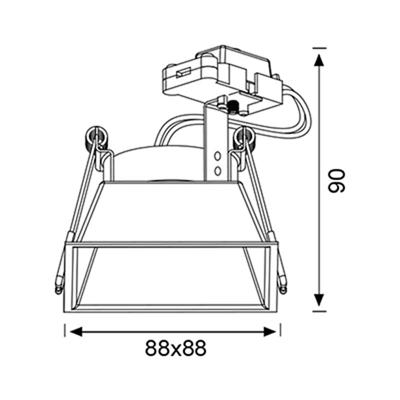 Jupiter Kare Sabit Spot JH660 B