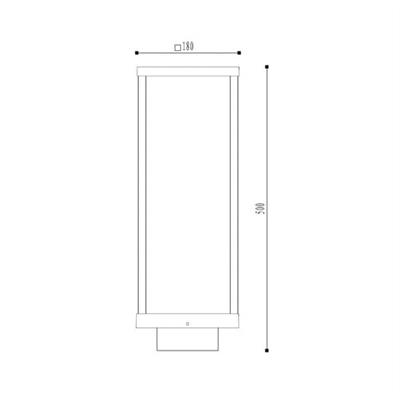 Jupiter LEDli Bahçe Direk LG991 S