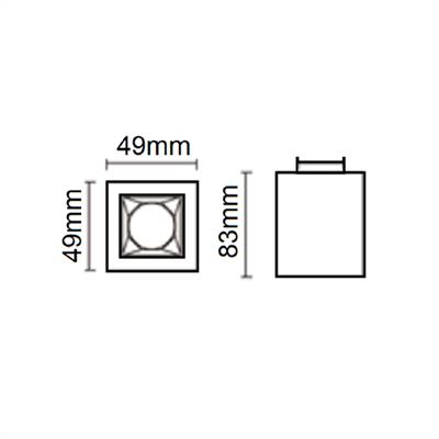 Jupiter Led Tavan Armatürü LC603 B