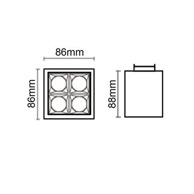 Jupiter Led Tavan Armatürü LC604 S