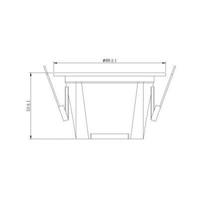 Jupiter Sıva Altı Sabit LED Spot LD700 S