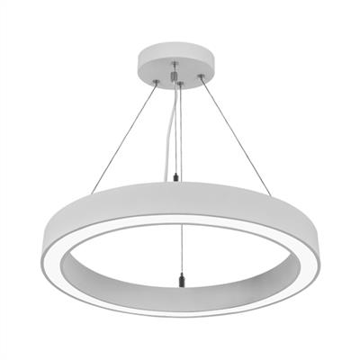 Moda Aydınlatma 100 cm Ledli Yuvarlak Simit Linear Sarkıt Beyaz MD-S 3033-01