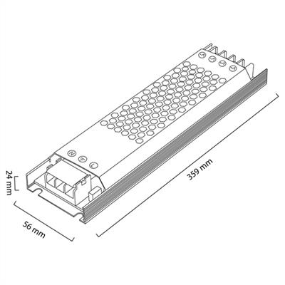 Moda Aydınlatma 12V 30A Slim Led Trafosu MD-K 8085-12
