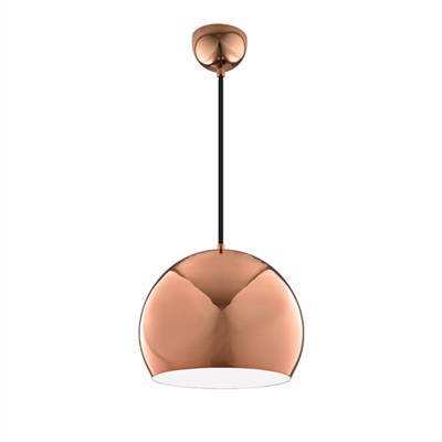 Moda Aydınlatma 20 cm Tekli Top Sarkıt Bakır MD-S 4520-06