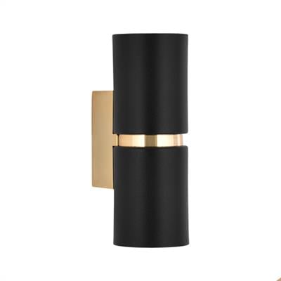 Moda Aydınlatma Çift Yönlü İç Mekan Aplik Siyah Gold MD-A 5182-21