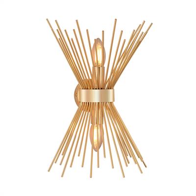 Moda Aydınlatma Dekoratif Kirpi Aplik Gold MD-A 5225-07