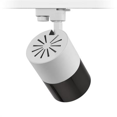 Moda Aydınlatma Dekoratif Ray Spot Beyaz Platin MD-R 1076-77