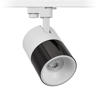 Moda Aydınlatma Dekoratif Ray Spot Beyaz Platin MD-R 1076-77