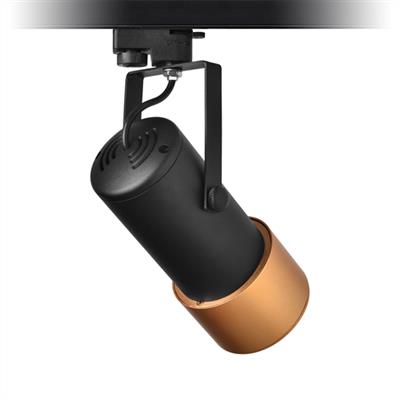 Moda Aydınlatma Dekoratif Ray Spot Siyah Gold MD-R 1043-68