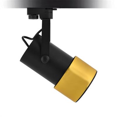 Moda Aydınlatma Dekoratif Ray Spot Siyah Gold MD-R 1040-21
