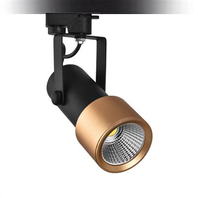 Moda Aydınlatma Dekoratif Ray Spot Siyah Gold MD-R 1048-68