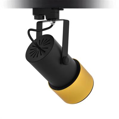 Moda Aydınlatma Dekoratif Ray Spot Siyah Gold MD-R 1040-21