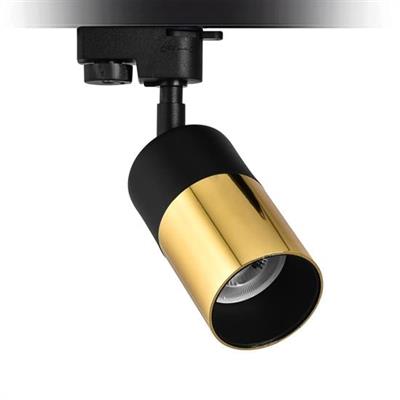 Moda Aydınlatma Dekoratif Ray Spot Siyah Gold MD-R 1089-21