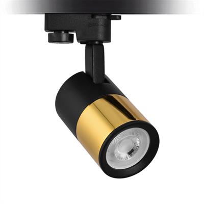 Moda Aydınlatma Dekoratif Ray Spot Siyah Gold MD-R 1103-21
