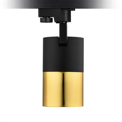 Moda Aydınlatma Dekoratif Ray Spot Siyah Gold MD-R 1064-21
