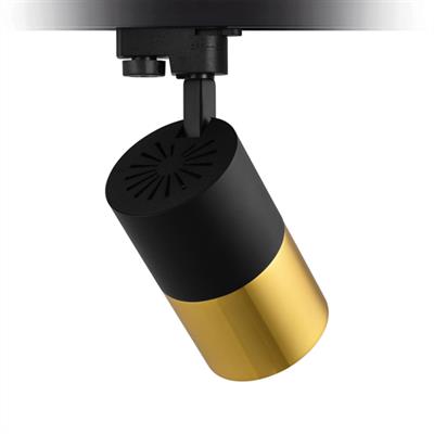 Moda Aydınlatma Dekoratif Ray Spot Siyah Gold MD-R 1064-21