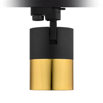 Moda Aydınlatma Dekoratif Ray Spot Siyah Gold MD-R 1072-21