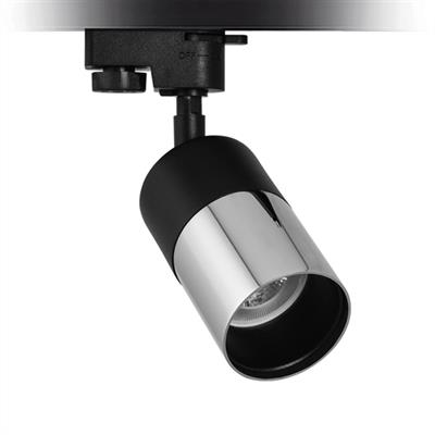 Moda Aydınlatma Dekoratif Ray Spot Siyah Krom MD-R 1090-24