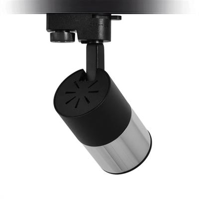 Moda Aydınlatma Dekoratif Ray Spot Siyah Krom MD-R 1105-24