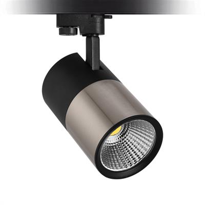 Moda Aydınlatma Dekoratif Ray Spot Siyah Saten MD-R 1030-66