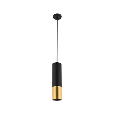 Moda Aydınlatma Dekoratif Tekli Sarkıt Siyah Gold MD-S 4518-21
