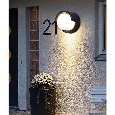 Moda Aydınlatma Dış Mekan LED Aplik Siyah MD-A 5268-02